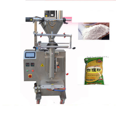 China Color Touch Screen Powder Packing Machine For Chilli Powder / Coffee Powder supplier