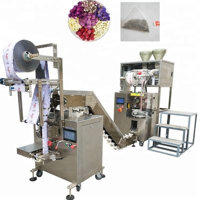 China Touch Screen Tea Sachet Packing Machine , Heated Sealing Tea Bag Sealing Machine supplier