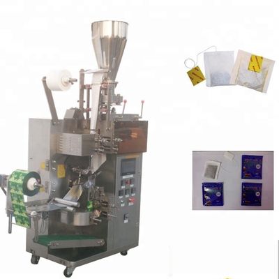 China Plastic / Wood Packaging Tea Bag Packing Machine With Color Touch Screen Display supplier