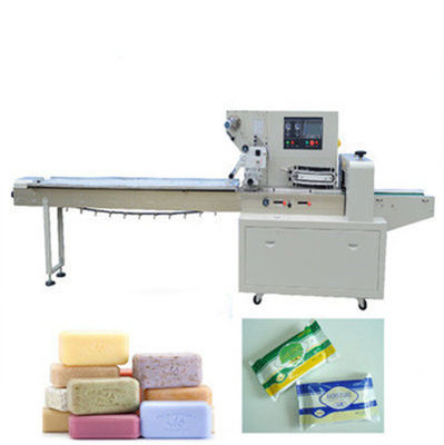 China Automatic Flow Pillow Bag Packaging Machine With Color Touch Screen Panel supplier