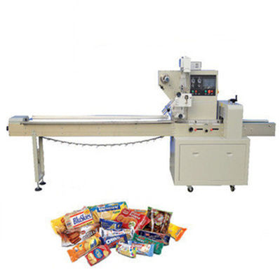 China 220V 2.4kw Candy Pillow Pack Machine , Horizontal Pillow Wrapping Machine supplier