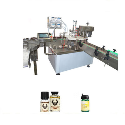 China Beverage / Chemical Essential Oil Filling Machine With Color Touch Screen Display supplier