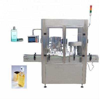 China Screw Capping Type Perfume Filling Machine 20ml - 200ml Filling Quantity supplier