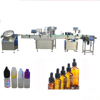 China 5-30 ml Filling Volume Perfume Filling Machine Color Touch Screen Operation Panel supplier