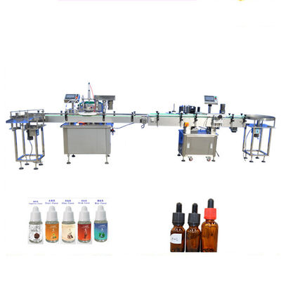 China Plastic / Wood Packaging Perfume Filling Machine For Dropper Glass Bottles supplier