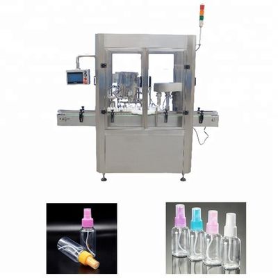 China 220V 3.8kw Electric Perfume Filling Machine With Peristaltic Pump / Stainless Steel Piston Pump supplier