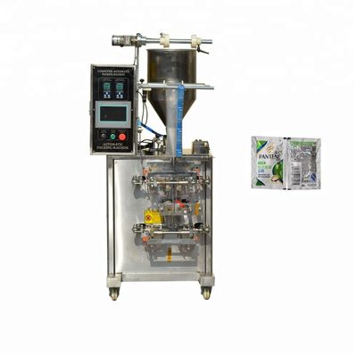 China Composit Film Shampoo Packing Machine , 30-80 bags/min Paste Packing Machine supplier
