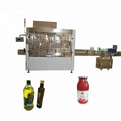 China PLC Control PET Bottle Filling And Capping Machine For Tomato Paste / Hot Sauce supplier