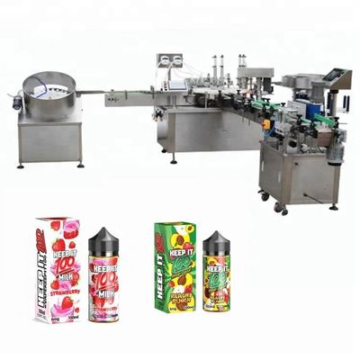China 5-35 bottles/min Automatic Liquid Filling Machine For 10ml / 30ml Glass Bottle Dropper supplier