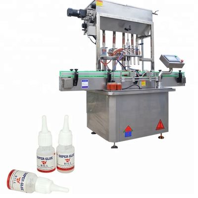 China Glue Bottle Automatic Filling Machine , 10-35 bottles/min Water Bottle Filling Machine supplier