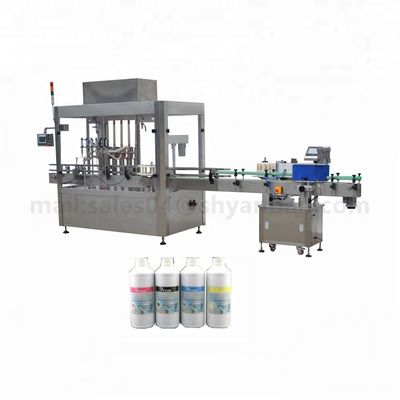 China Stainless Piston Automatic Liquid Filling Machine Used In Pharmaceuticals / Cosmetic Industries supplier