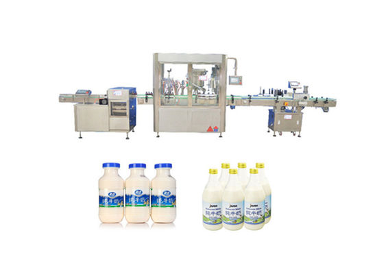 China Screw Capping Automatic Water Filling Machine For Bottle Syrup Filling 20-70 bottles/min supplier