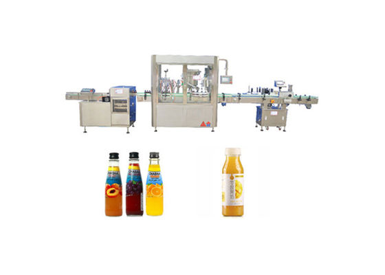 China Piston Pump Automatic Liquid Filling Machine 50ml - 1000ml Filling Volume supplier