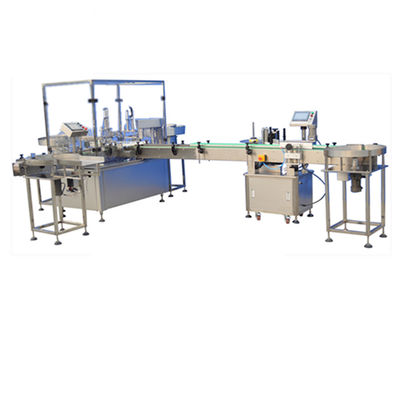China Touch Screen Control Automatic Liquid Filling Machine , 220V 3kw Dropper Bottle Filling Machine supplier