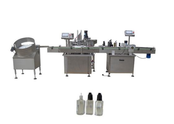 China Peristaltic Pump Filling Capping Labeling Machines Used For 60ml Unicorn  Bottles supplier