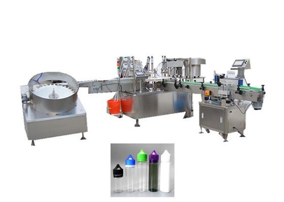 China High Speed Electronic Liquid Filling Machine For Childproof Cap 120ml Bottles supplier