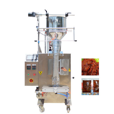 China PLC Control Sauce Packing Machine Used For Ketchup / Tomato Sauce / Chili Sauce supplier