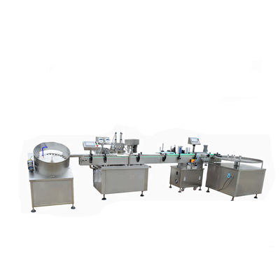 China High Speed Electronic Liquid Filling Machine With Suction / Anti - Drip Device supplier
