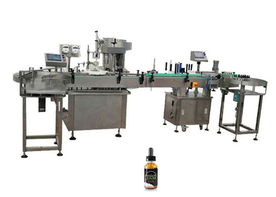 China 304 Stainless Steel Electronic Liquid Filling Machine 10ml - 60ml Filling Volume supplier