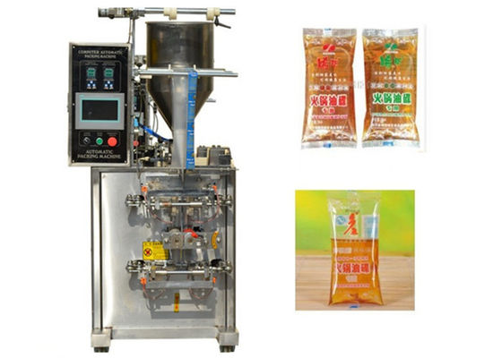 China Pillow Seal Honey Filling Machine With Computer Control System 30-80 bags/min supplier
