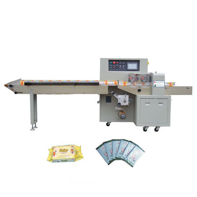China PLC Control Pillow Bag Packaging Machine With Double Frequency Inverter supplier