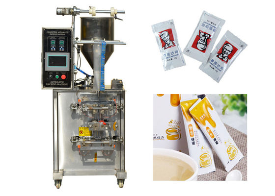 China Plastic Film Packaging Sauce Packing Machine Photoelectric Tracking Available supplier