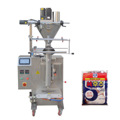 China Glass / Plastic Packaging Powder Packing Machine With Gas Filling / Date Printer supplier