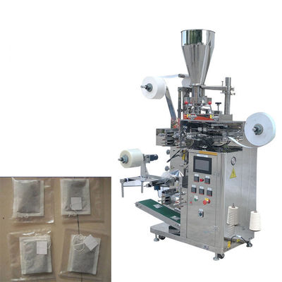 China Computer Control Tea Bag Packing Machine With Thread And Tag 20-60 bags/min supplier