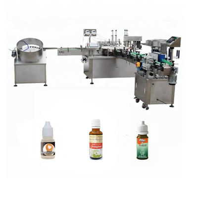 China High Speed Essential Oil Filling Machine Suction / Anti - Drip Device Available supplier