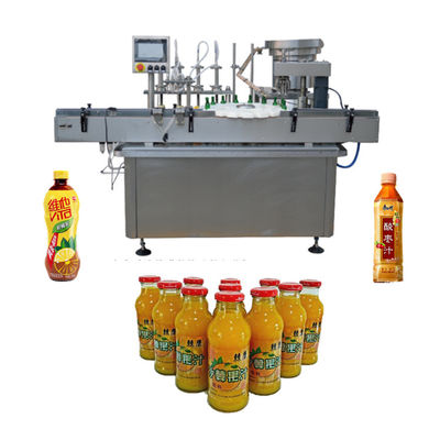 China Pneumatic Driven Water Filling Machine , Stainless Steel Beverage Filling Machine supplier