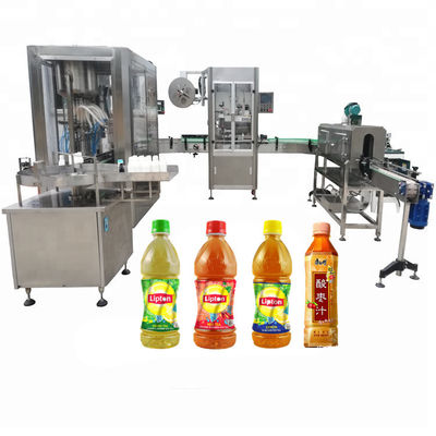 China Screw Capping Head Automatic Liquid Filling Machine 750ml - 1000ml Filling Volume Available supplier
