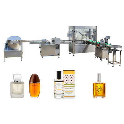 China 316 Stainless Steel Square Perfume Filling Machine 20ml - 200ml Bottle supplier