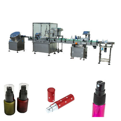China Full Automatic Essential Oil Filling Machine With Peristaltic Pump / Piston Pump supplier