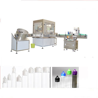 China 10-70 bottles/min Electronic Liquid Filling Machine With Siemens Touch Screen Interface supplier