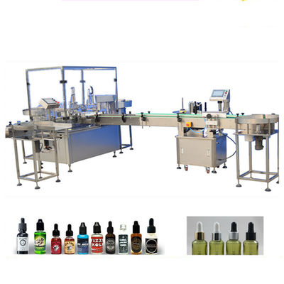 China 4 Filling Nozzles Essential Oil Filling Machine PLC Control System Founded supplier